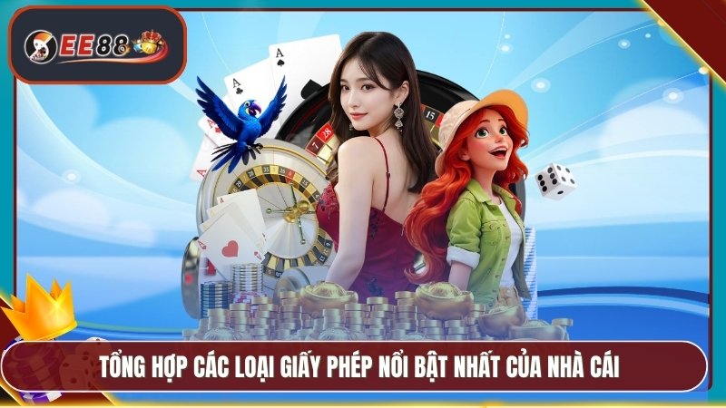 Tổng hợp các loại giấy phép nổi bật nhất của nhà cái
