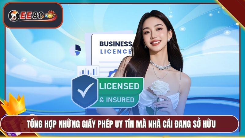 Tổng hợp những giấy phép uy tín mà nhà cái đang sở hữu