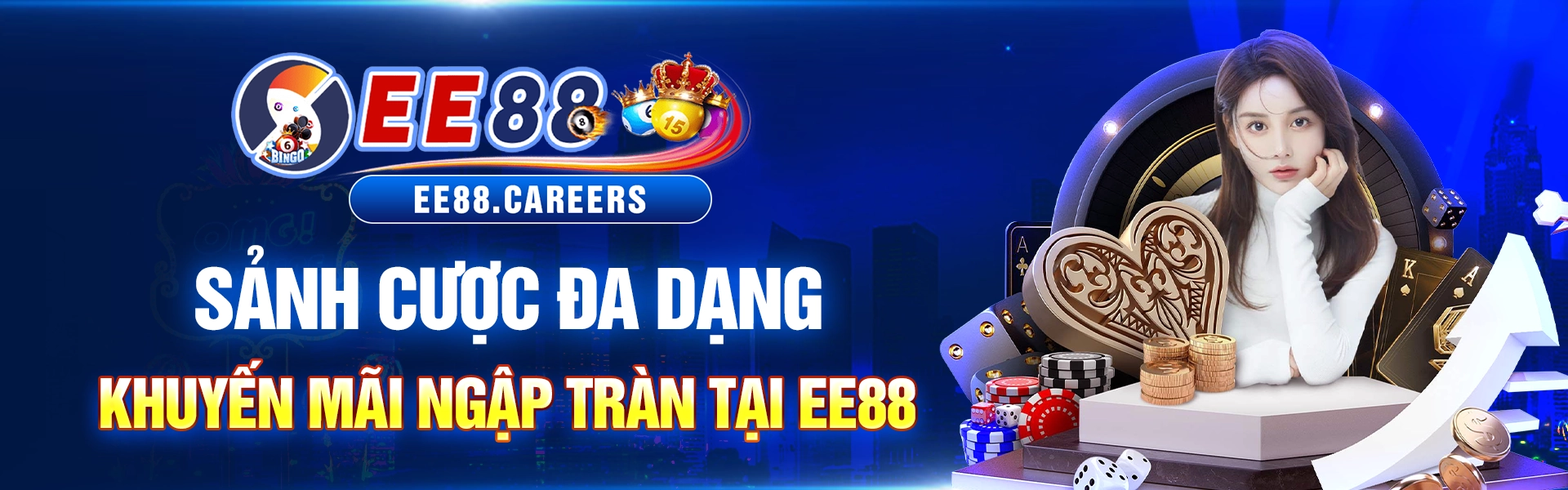 EE88 sảnh cược đa dạng